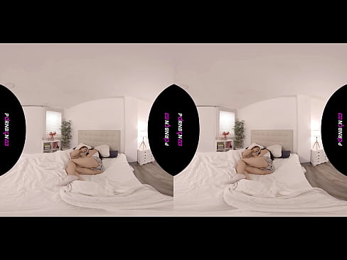 ❤️ PORNBCN VR Хоёр залуу лесбиян 4K 180 3D виртуал бодит байдалд эвэрлэн сэрж байна Женева Беллуччи Катрина Морено Чанартай секс манайд ☑